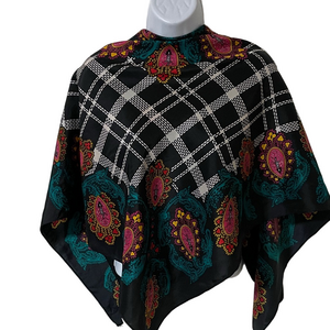 Diane Von Furstenberg Silk Vibrant Design Scarf